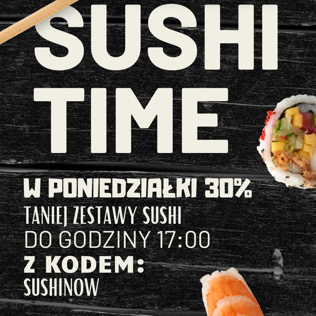 Sushi Time – poniedziałek